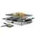 Raclette/grill stołowy, dla 8 os., granitowa płyta grillowa, 47,5 x 27 x 14 cm