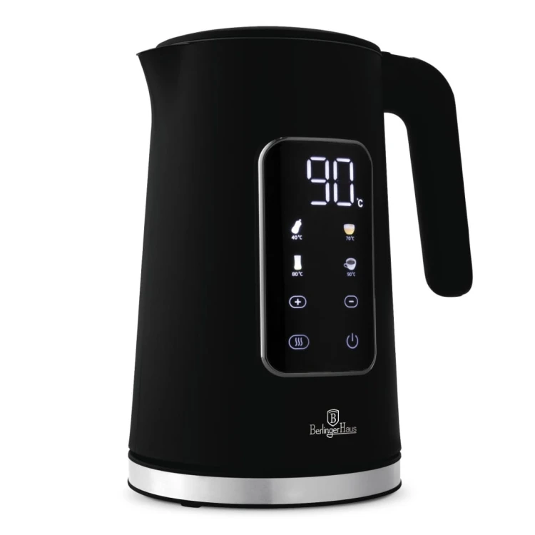 Cyfrowy czajnik elektryczny BerlingerHaus Matte Black BH-9675