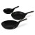 Zestaw 3 patelni BerlingerHaus BH- 8360 | Black Rose Collection