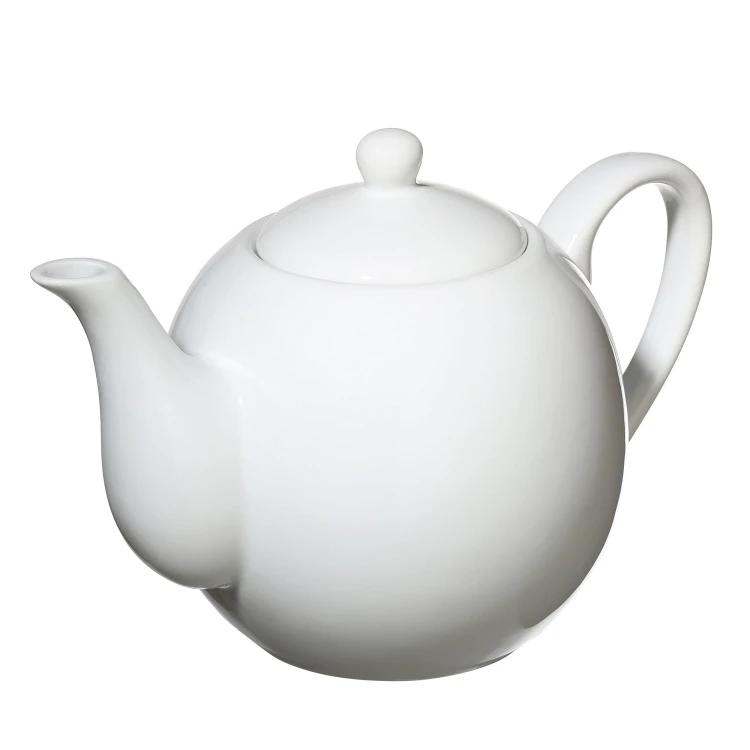 Dzbanek, porcelana, 1,5 l, śred. 15 x 16 cm, biały