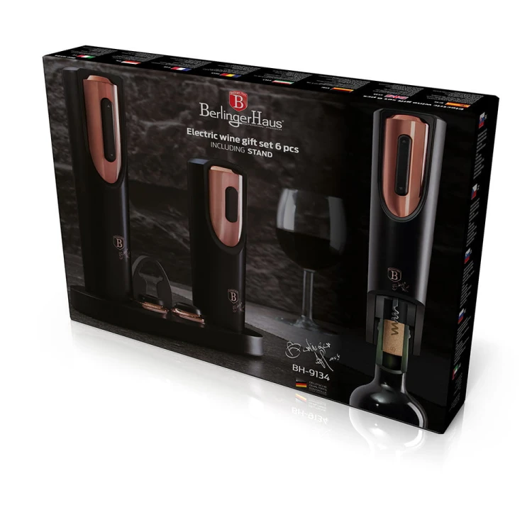 Zestaw do otwierania wina BerlingerHaus BH-9134 Black Rose