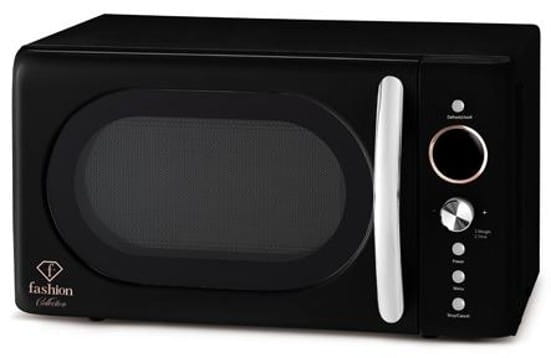 Kuchenka mikrofalowa 20 L FashionTV FTV-0121 Matte Black Rose Gold