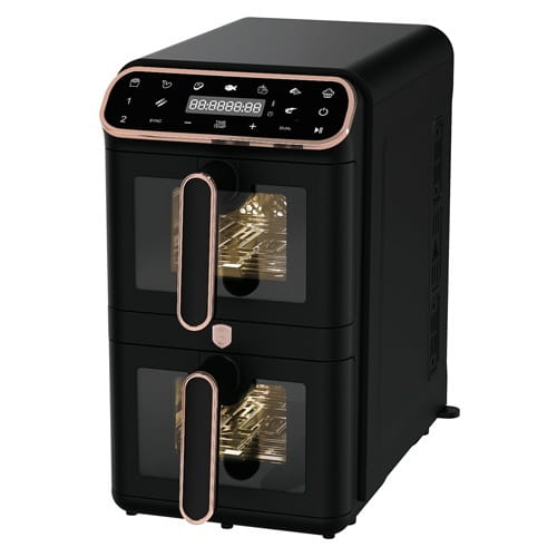 Air fryer Frytkownica beztłuszczowa podwójna 11L Black Rose Collection BerlingerHaus BH-9802