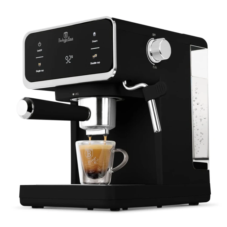 Cyfrowy ekspres do kawy 3 w 1 BerlingerHaus BH-9851 Black silver Collection
