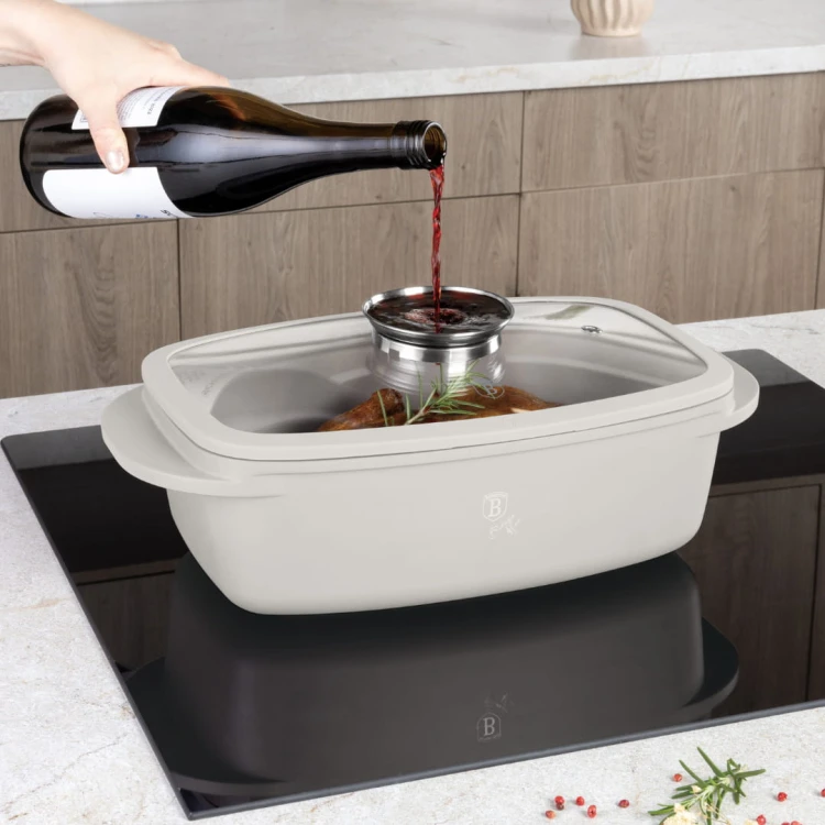 Brytfanna z aromatyzerem 6L BerlingerHaus Sahara BH-8777