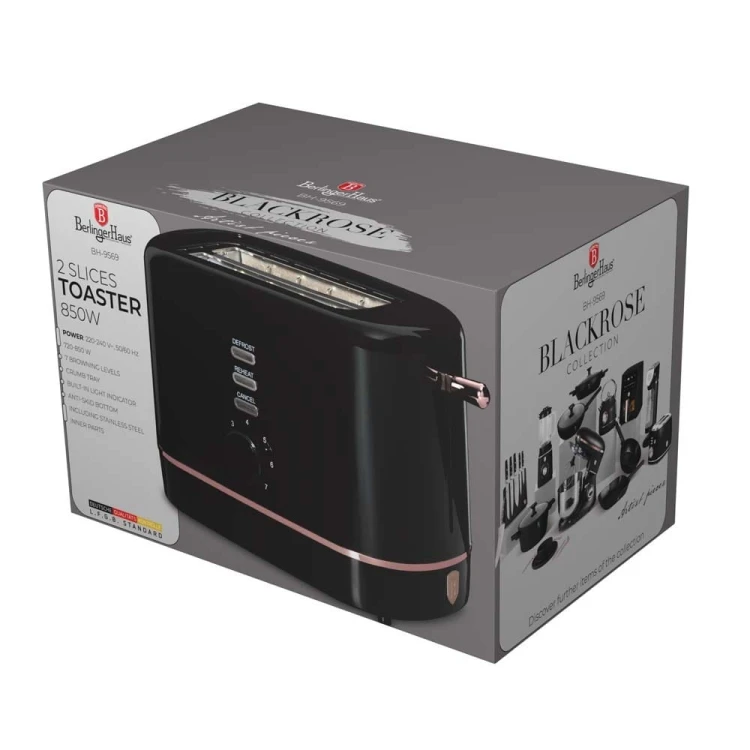Toster BerlingerHaus BH-9569 Matte Black
