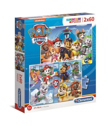 Puzzle 2x60 el. Psi Patrol - CLEMENTONI