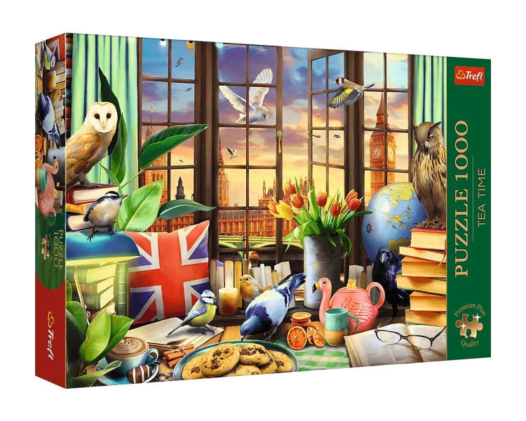 Puzzle 1000 Premium Plus Wszystko co brytyjskie - Trefl