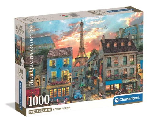 Puzzle 1000 Ulice Paryża