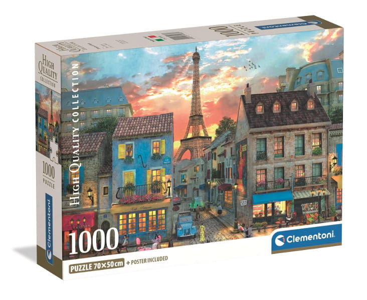 Puzzle 1000 Ulice Paryża