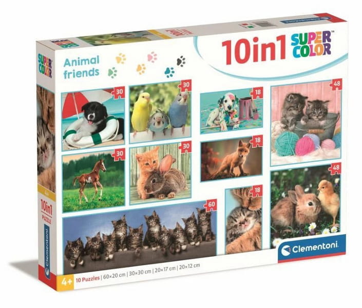 Puzzle 10w1 Animal Friends