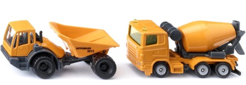 Siku Orange Zestaw pojazdów budowlanych