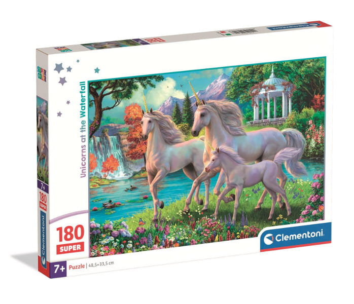 Puzzle 180 Super Jednorożce