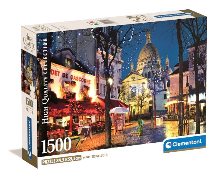 Puzzle 1500 Paryż Montmartre