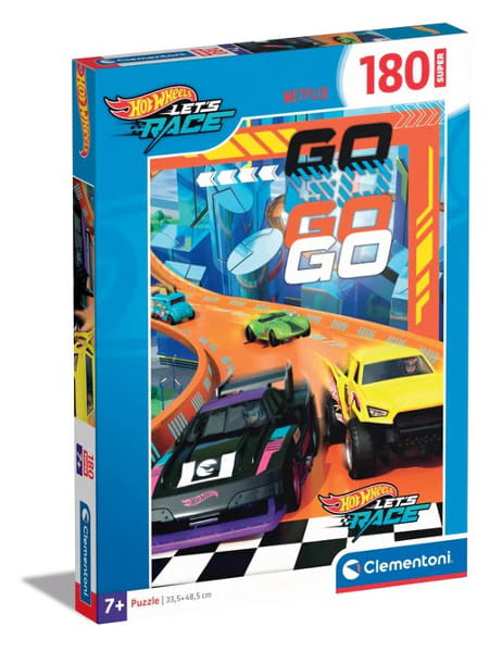 Puzzle 180 Super Hot Wheels - CLEMENTONI