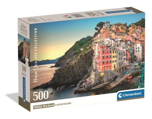 Puzzle 500 Wybrzeże Riomaggiore