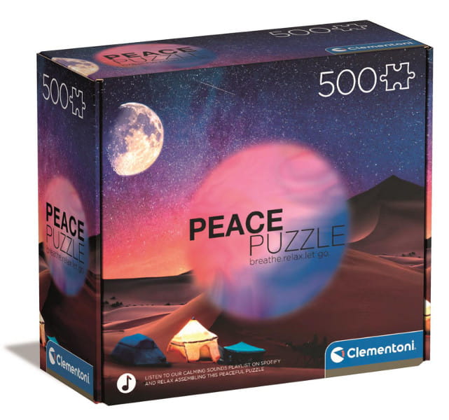 Puzzle 500 Peace Puzzle - CLEMENTONI