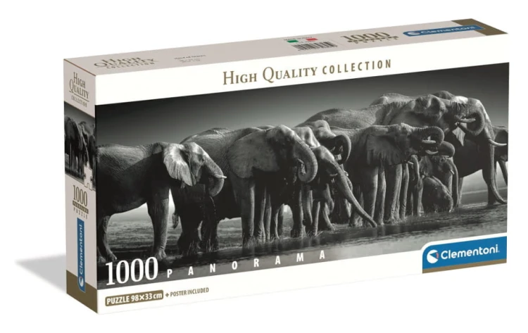 Puzzle 1000 Panorama Stado Gigantów
