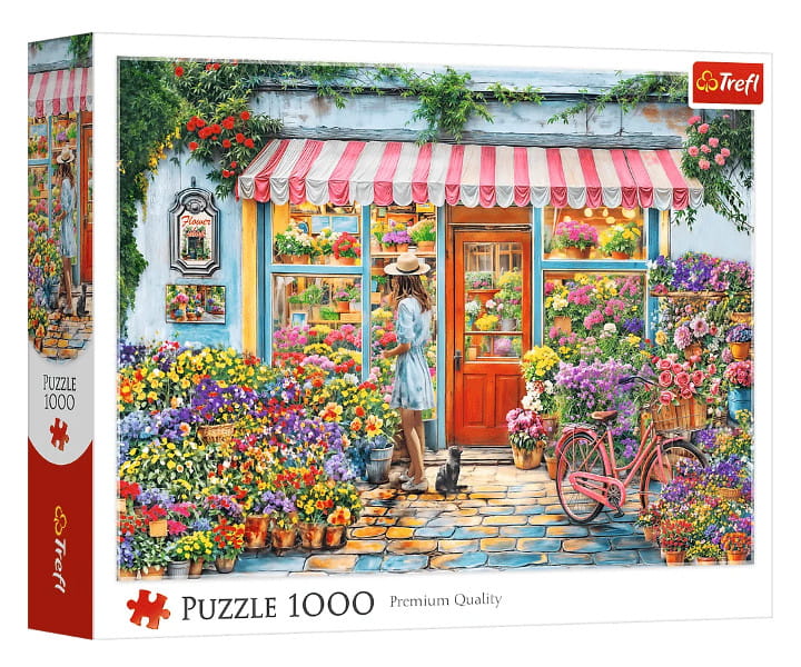 Puzzle 1000 Kwiaciarnia