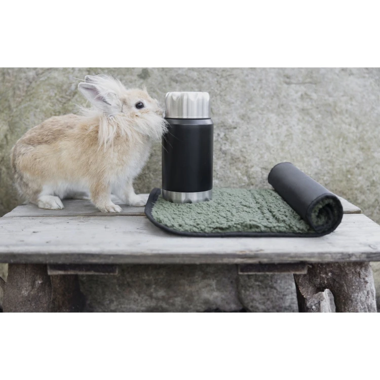 Termos obiadowy ze składaną łyżką Mark, stal nierdzewna/miedź, 0,6 l, śred. 9 x 20 cm, czarny