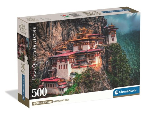 Puzzle 500 Gniazdo Tygrysa