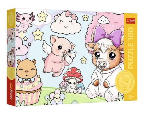 Puzzle 160 Zwierzaki maluchy
