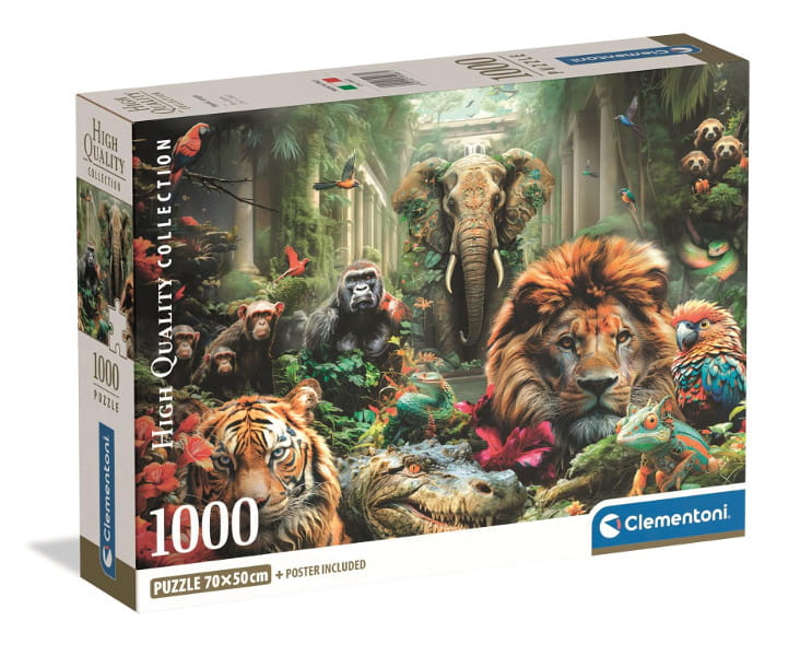 Puzzle 1000 Mistyczna Dżungla