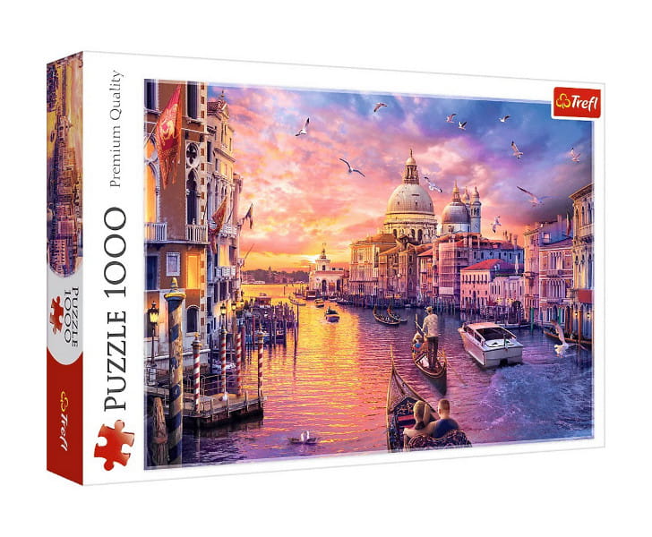 Puzzle 1000 Uroki Wenecji - Trefl