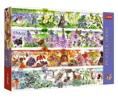 Puzzle 1000 Premium Plus Cztery pory roku - Trefl