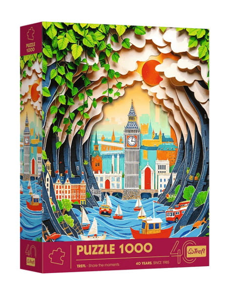 Puzzle 1000 Jubileusz Londyn - Trefl