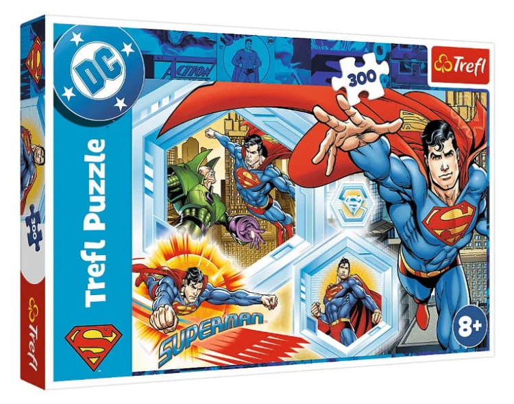 Puzzle 300 Niezniszczalny Superman