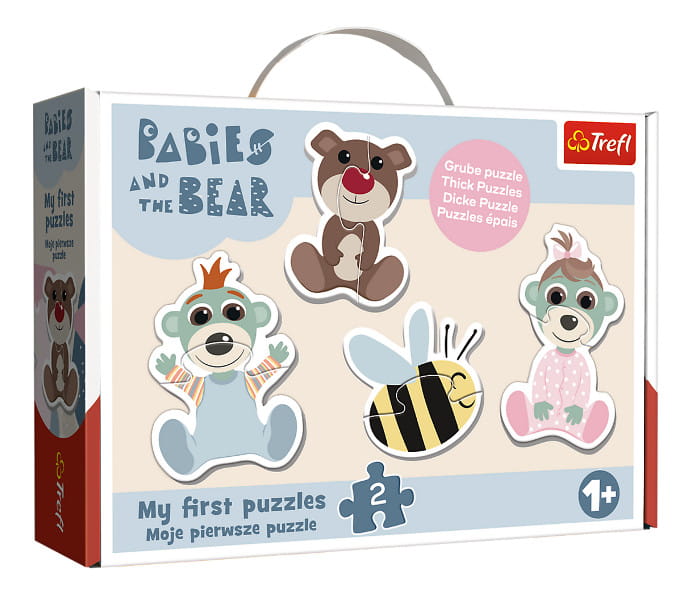 Puzzle Baby Classic Przyjacielskie Bobaski