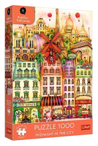 Puzzle 100 Premium Plus O północy w Paryżu