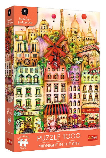 Puzzle 100 Premium Plus O północy w Paryżu