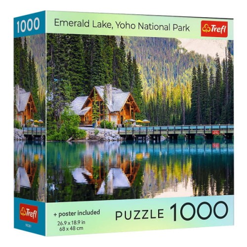 Puzzle 1000 USA Emerald Lake Yoho National Park