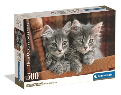 Puzzle 500 Kotki