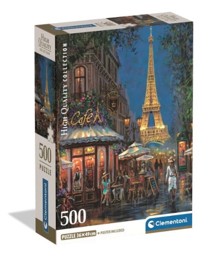 Puzzle 500 Noc w kawiarni