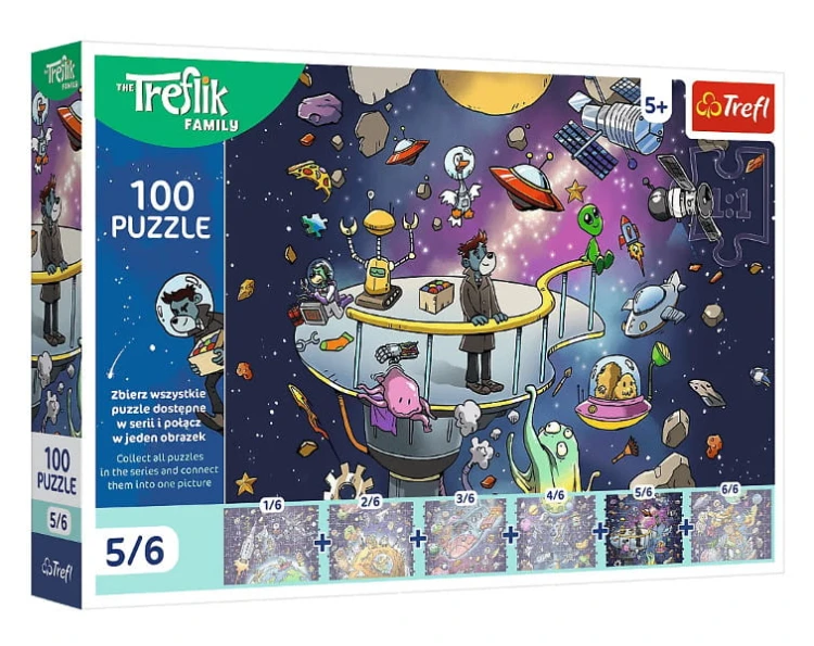 Puzzle 100 UFT Bert in Space