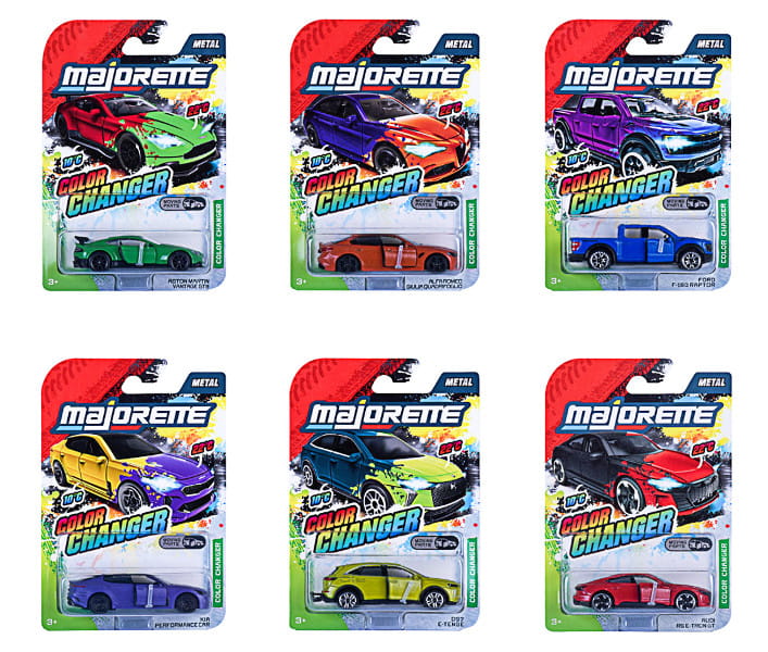 Majorette Color Changers premium