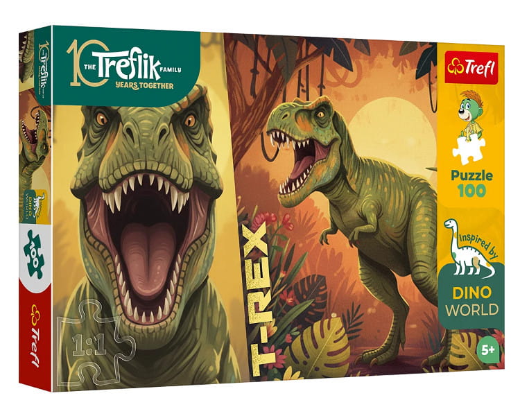 Puzzle 100 Inspired By Dino World - T-Rex