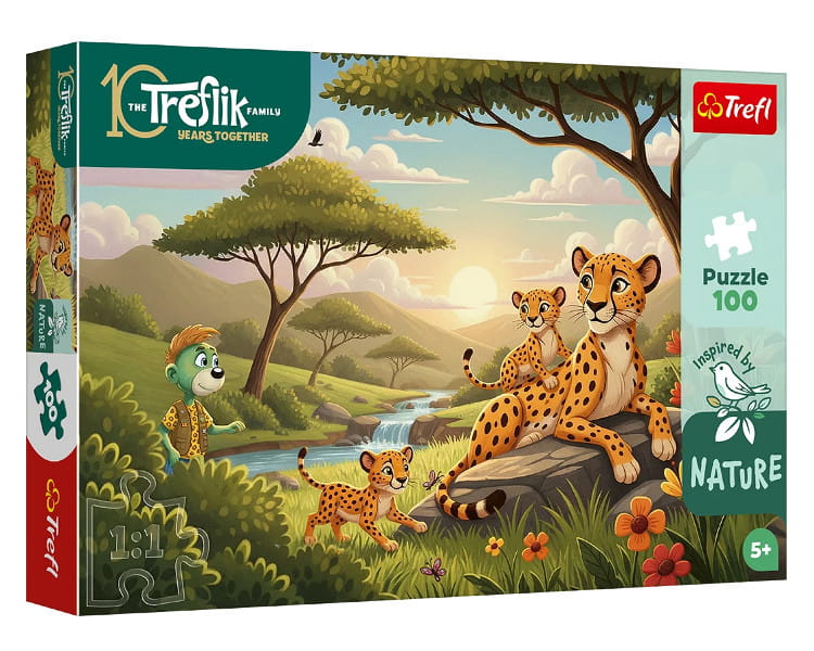 Puzzle 100 Inspired By Nature - Gepardy