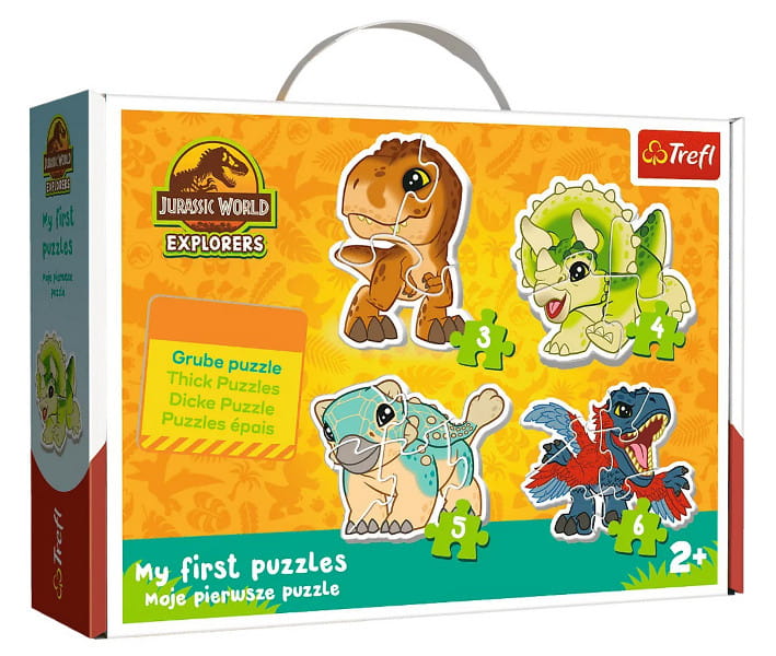 Puzzle Baby Classic Urocze dinozaury