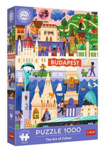 Puzzle 1000 Premium PlusThe Art of Colour Budapeszt Węgry