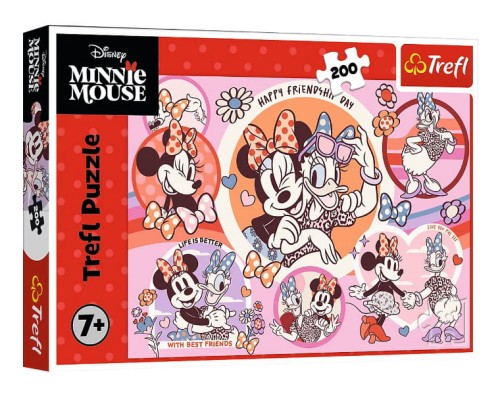 Puzzle 200 Zwyczaje Myszki Minnie