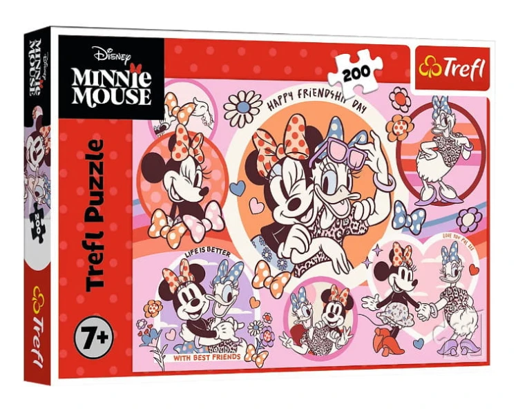 Puzzle 200 Zwyczaje Myszki Minnie