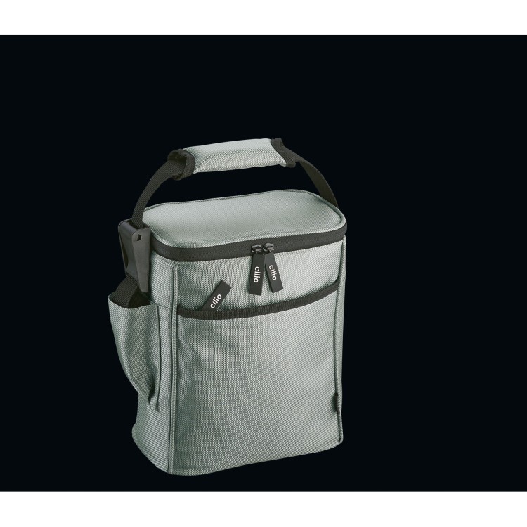 Torba termiczna, 6,0 l, 21x12,5x24 cm, szara