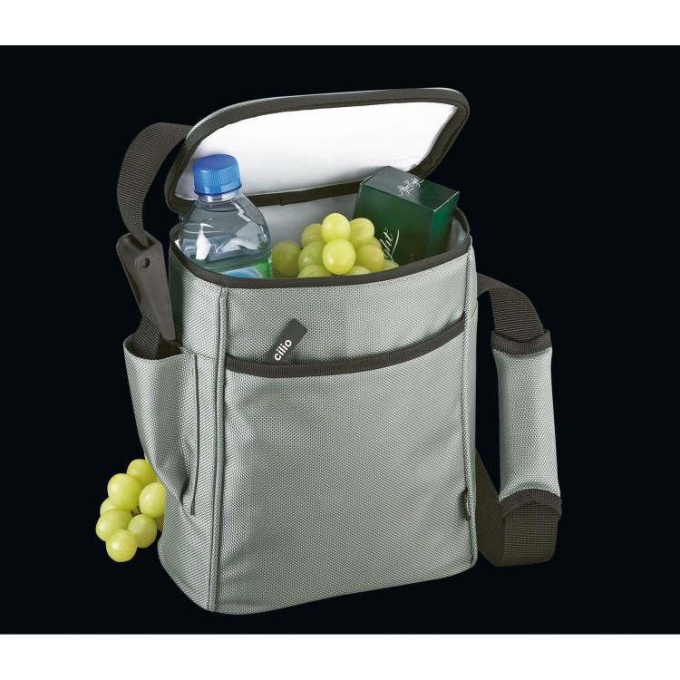 Torba termiczna, 6,0 l, 21x12,5x24 cm, szara
