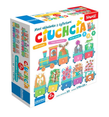 Gra Układanka maxi Ciuchcia - Granna