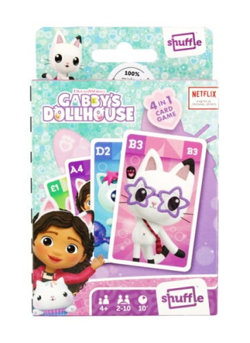 Gra karciana 4w1 Gabbys Dollhouse - Cartamundi