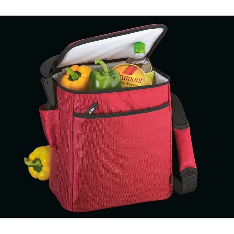 Torba termiczna, 12,0 l, 27x17x30 cm, czerwona